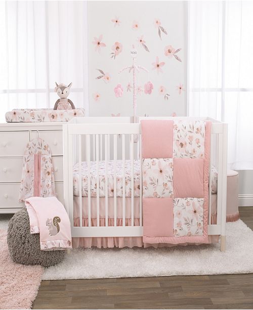 Nojo Countryside Floral 4 Piece Crib Bedding Set Reviews