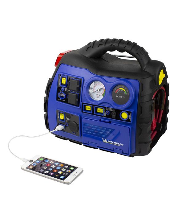 Michelin MultiFunction Portable Power Source Xr1 1000 Watt Jump