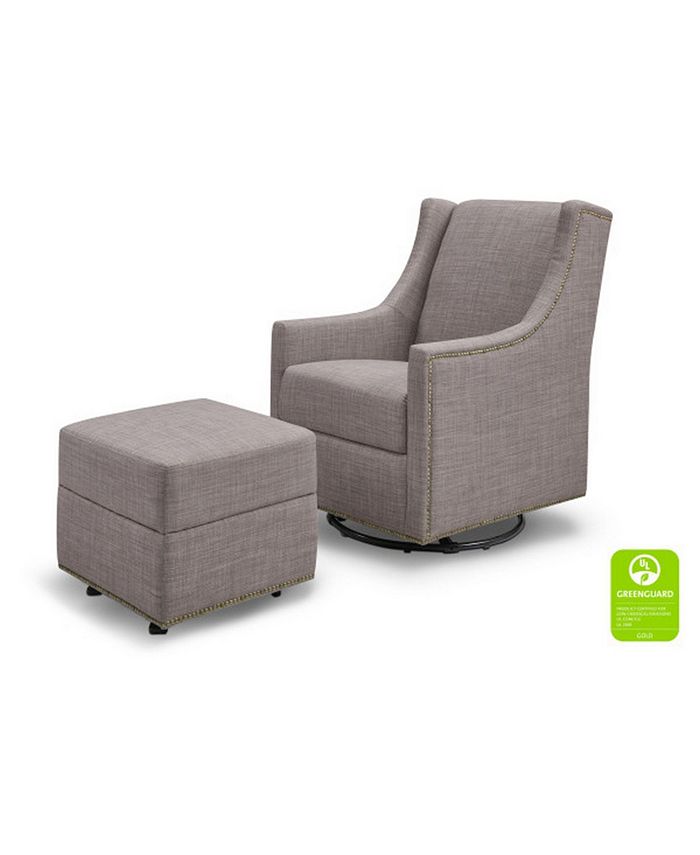 Million Dollar Baby Classic Harper Swivel Glider With Gliding Ottoman Macy's