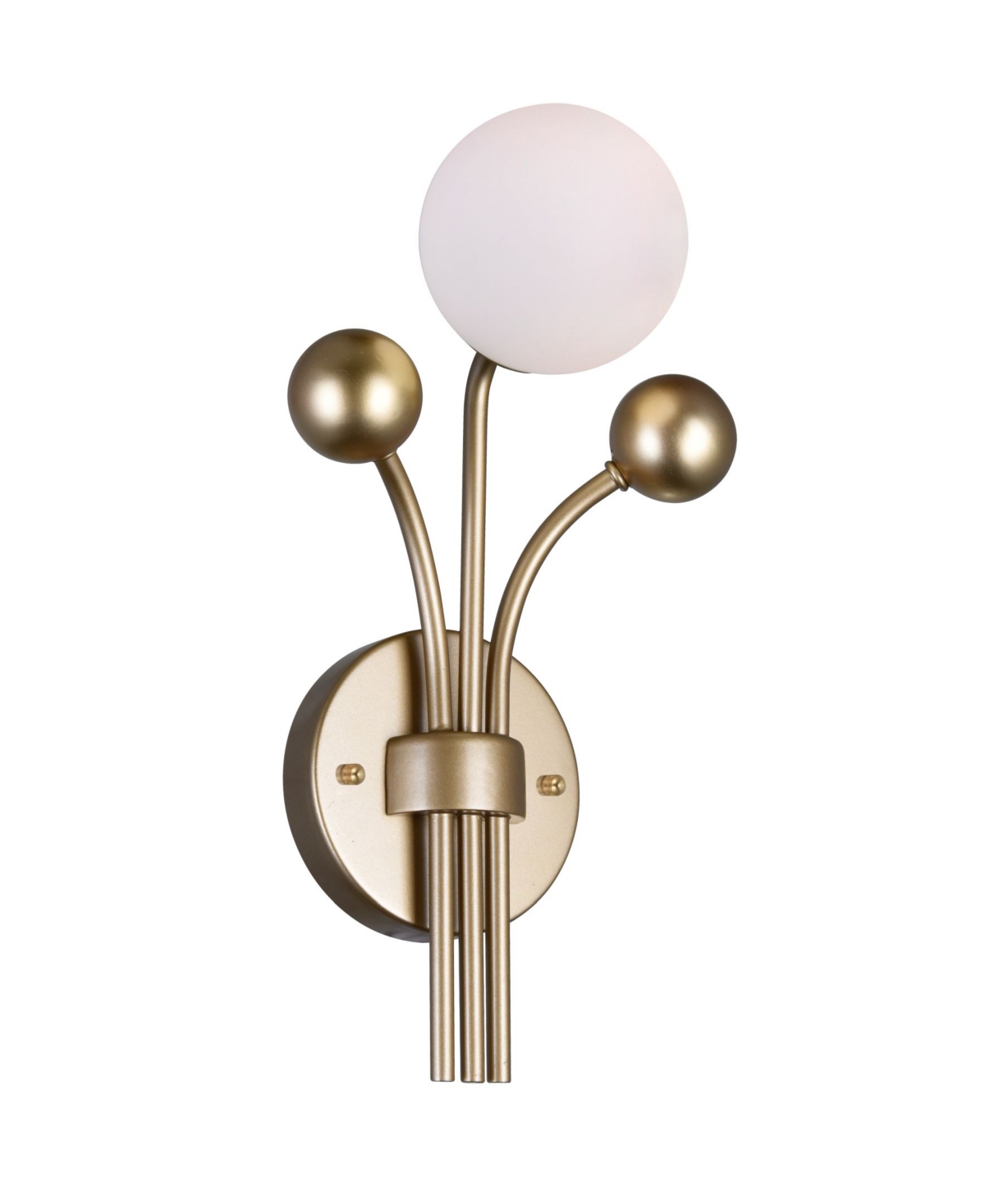 Cwi Lighting Element 1 Light Wall Light In Gold