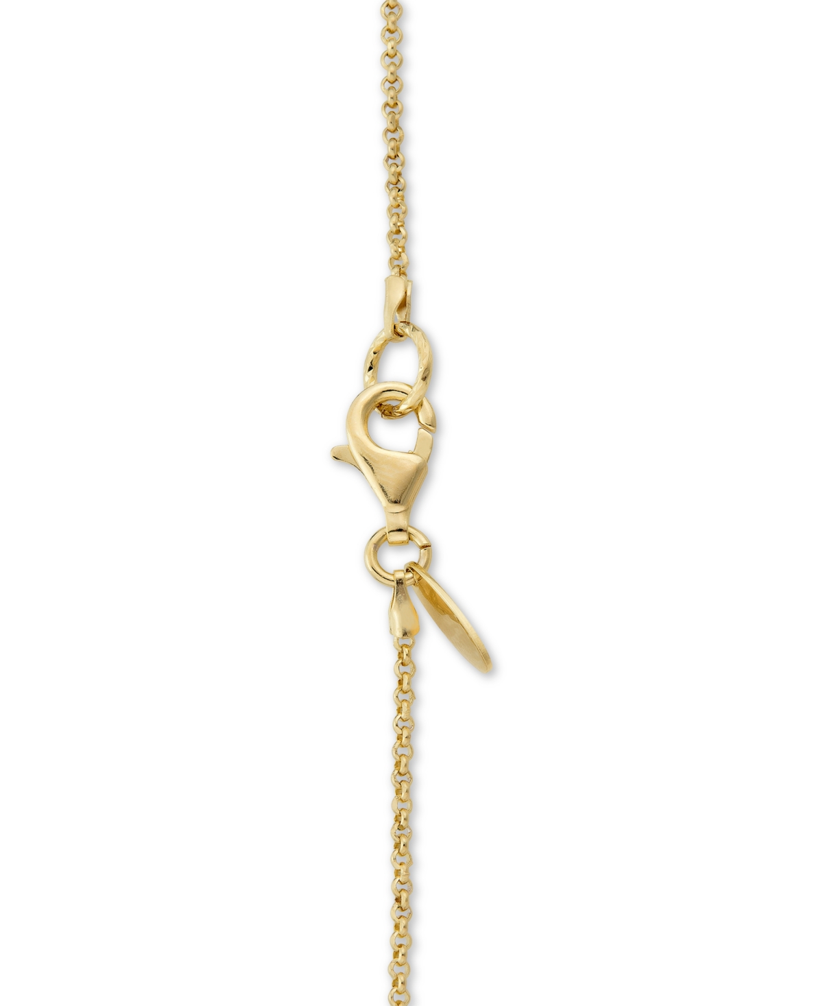 SwissPendant Necklace (2-1/5 ct. t.w.) in 14k Vermeil over Sterling Silver - Blue Topaz