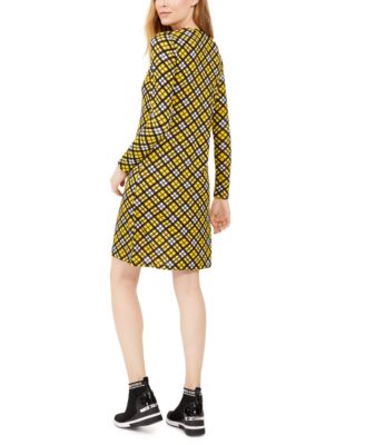 Michael Kors Plaid T-Shirt Dress