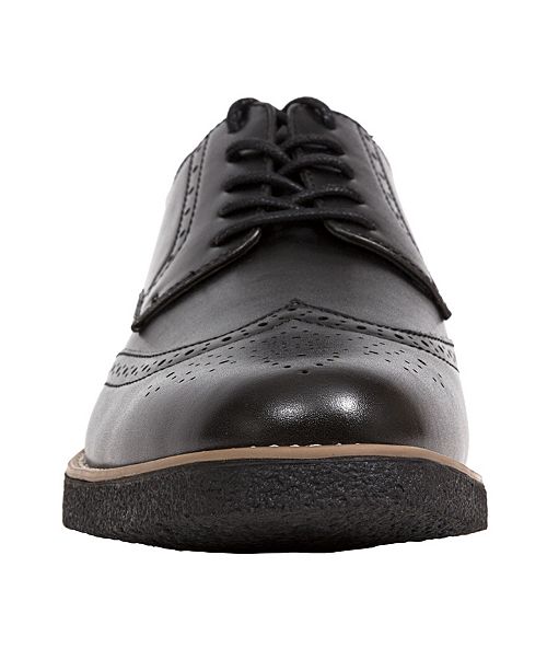 Deer Stags Men S Creston Dress Casual Comfort Wingtip Oxford Shoes