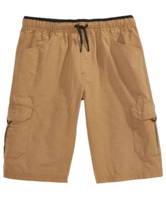 Univibe - Big Boys Centerline Peached Cotton-nylon pull on cargo short