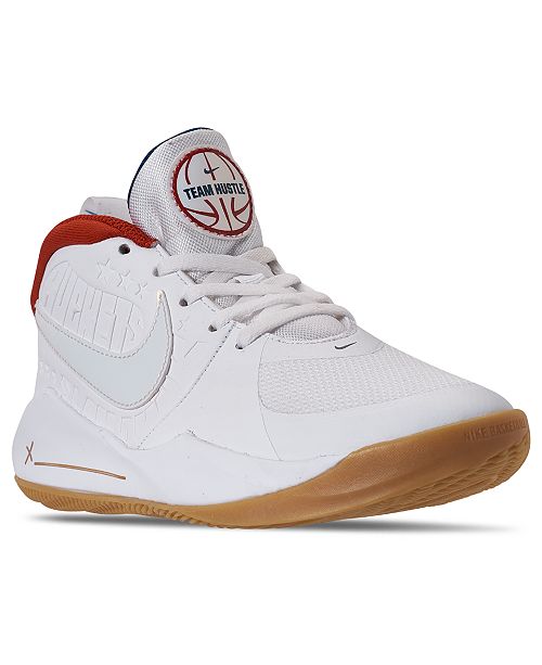 Nike Big Boys Team Hustle D 9 Basketball Sneakers From Finish