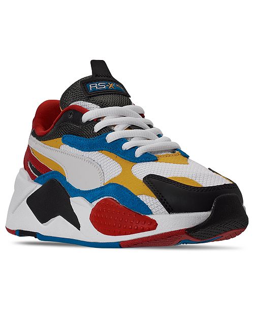 Puma Big Boys RS-X Puzzle Casual Sneakers from Finish Line & Reviews ...