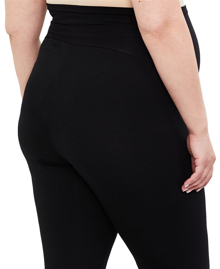 Motherhood Maternity Plus Size Basic Layering Maternity Leggings Macy's