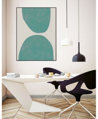 14" x 11" Jet Pack IX Art Block Framed Canvas