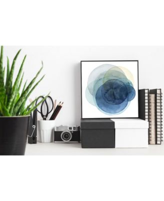 Giant Art 20" x 20" Evolving Planets I Art Block Framed Canvas