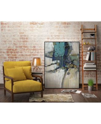 28" x 22" Separation II Art Block Framed Canvas