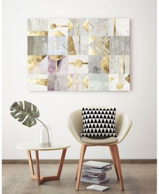 20" x 16" Deco Museum Mounted Canvas Print