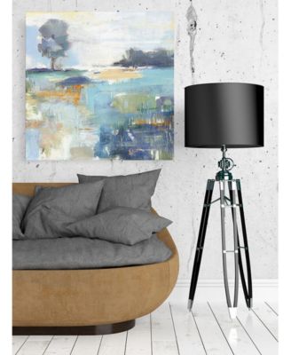 20" x 20" Rocky Fields Museum Mounted Canvas Print