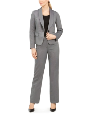 image of Le Suit One-Button Pantsuit