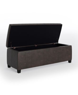 Castleford Transitional Rectangle Storage Ottoman