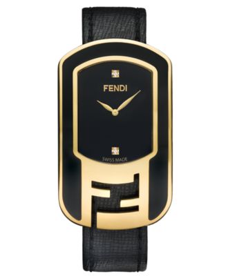 Fendi watch leather band online