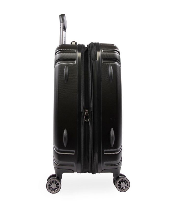 Brookstone Brett 21" Hardside CarryOn Luggage with Charging Port Macy's