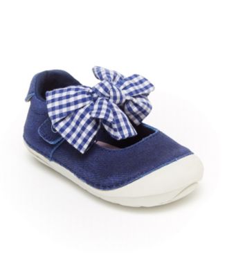 stride rite navy blue mary janes