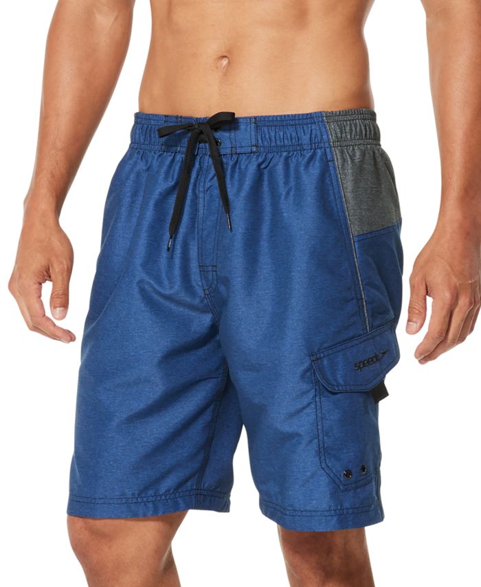 Speedo Men's Marina Sport VaporPLUS 9" Swim Trunks & Reviews Swimwear