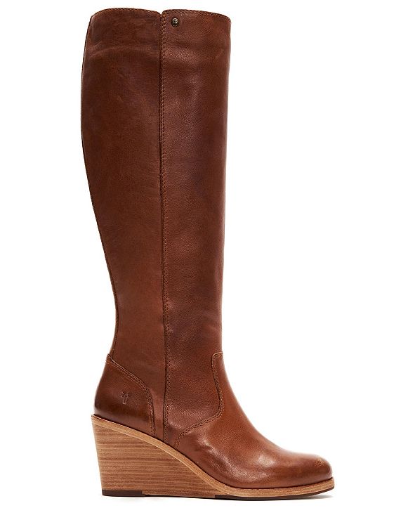 frye wedge boots