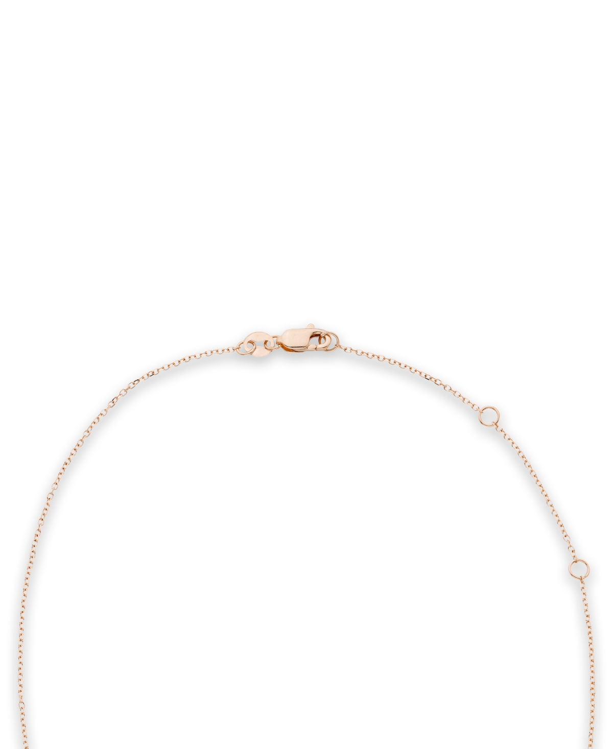 Diamond (1/5 ct. t.w.) Pave Pendant in 14k Yellow or- Rose Gold