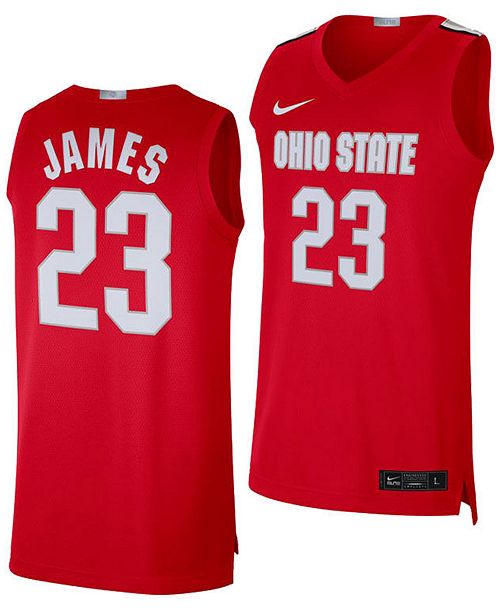 Nike Men S Lebron James Ohio State Buckeyes Limited Basketball