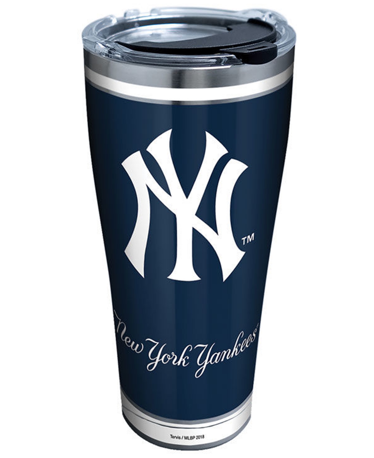 Tervis Tumbler New York Yankees 30oz Home Run Stainless Steel Tumbler In Navy,silver