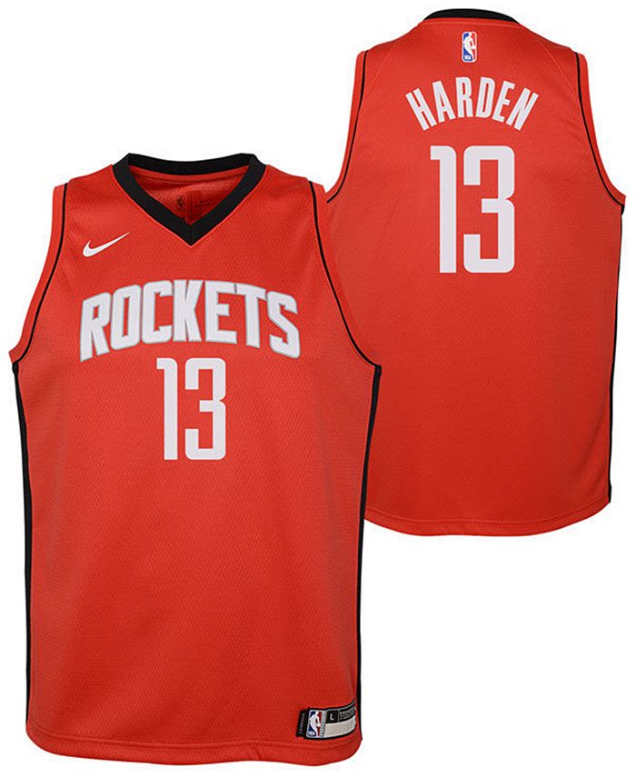 Nike Houston Rockets Black Jersey James Harden Size Youth Small