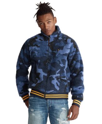 Polo Ralph Lauren - Men's Vintage Sherpa Camo Knit Sweatshirt