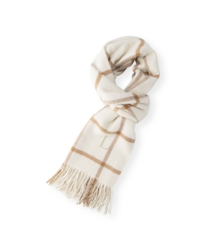 Cathy's Concepts Personalized Windowpane Blanket Scarf