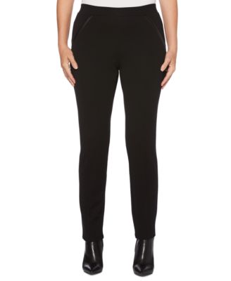 calvin klein women's stretch ponte pants