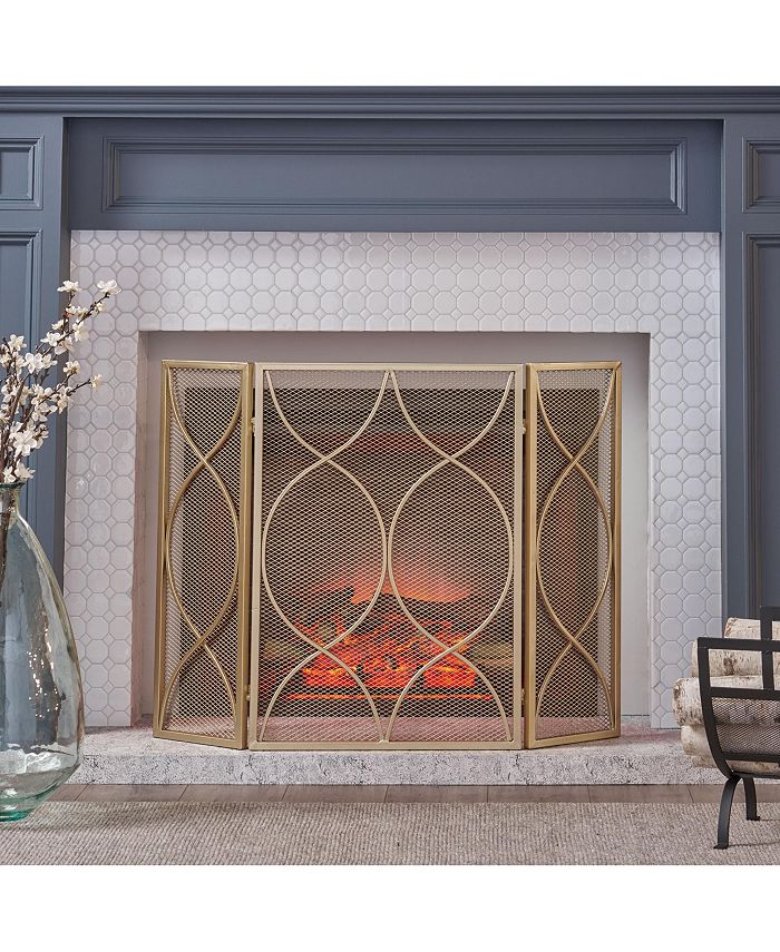 Noble House Pleasants Fireplace Screen Macy's