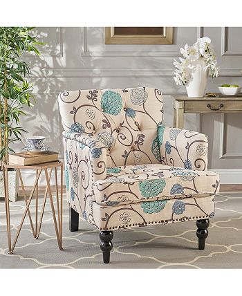 Noble House - Harrison Accent Chair, Quick Ship