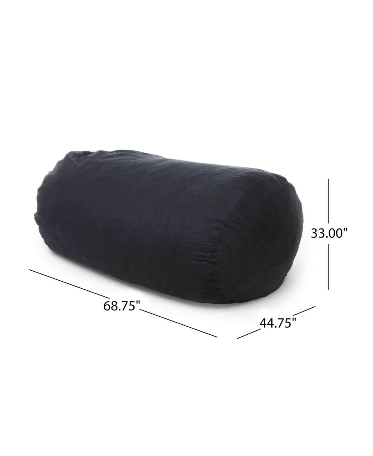 6.5ft Suede Bean Bag