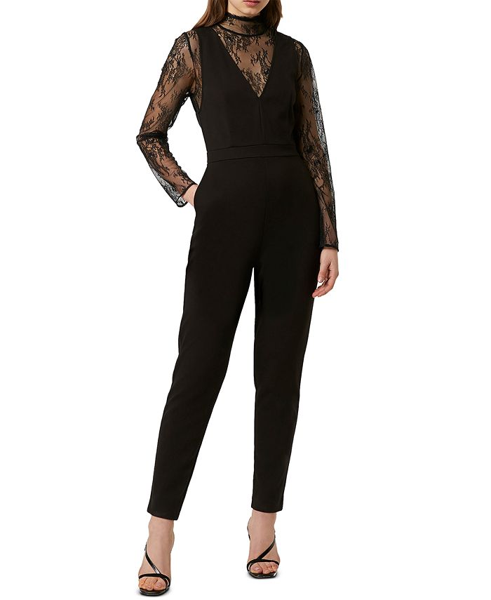 French connection online patricia lace jumpsuit