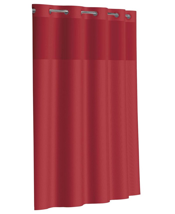 Hookless Basketweave Shower Curtain with Peva Liner Macy's