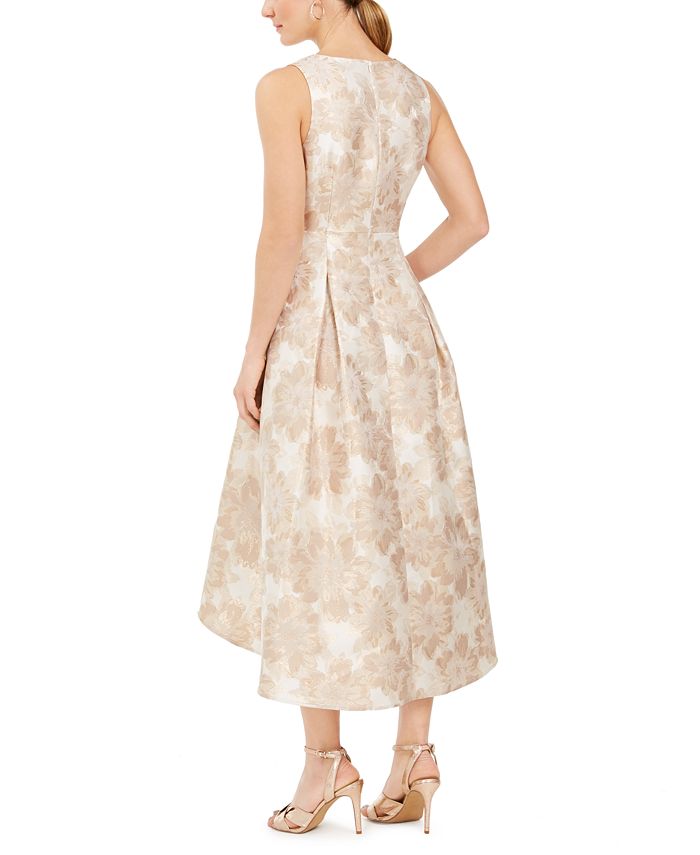 Eliza J Printed Gold-Tone Dress & Reviews - Dresses - Women - Macy's