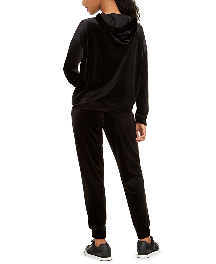 calvin klein velour jogging suit