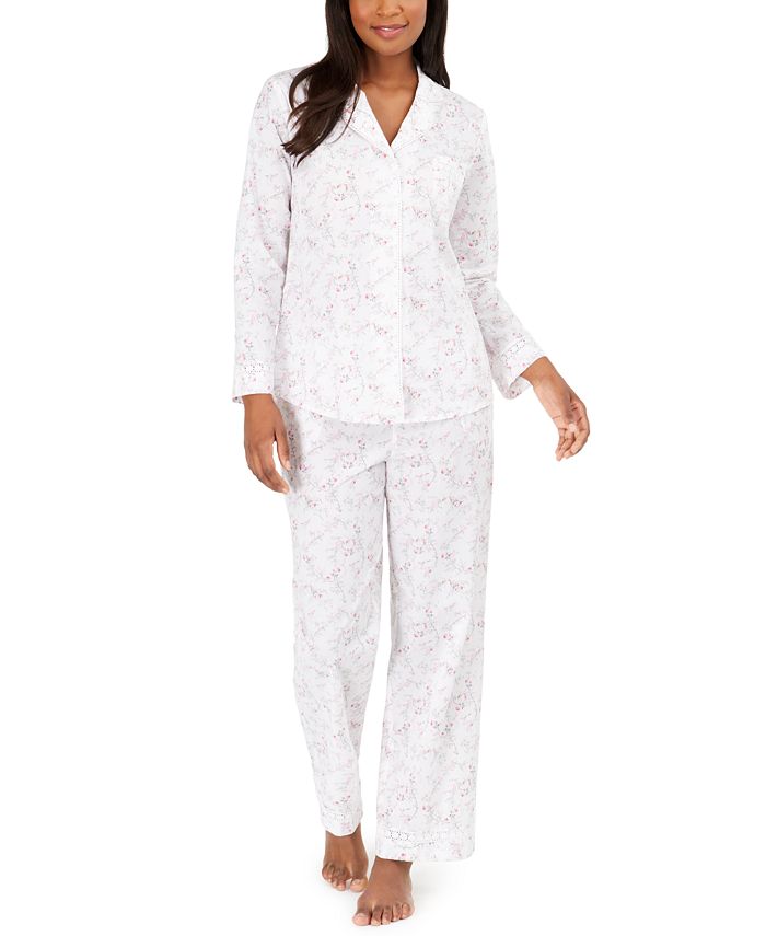 Miss elaine shop cotton pajamas