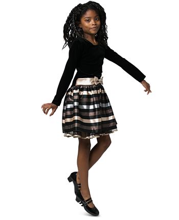 Bonnie jean 2025 black dress
