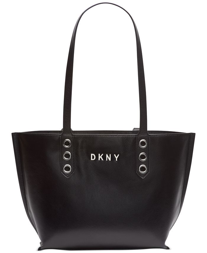 DKNY Duane North South Leather Tote - Macy's