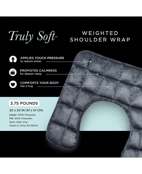 Truly Soft Sensory Calming Weighted Shoulder Wrap ...