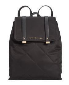 Amelia Nylon Flap Backpack