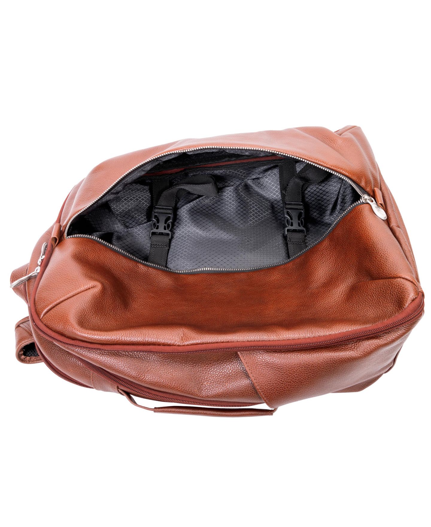 Рюкзак McKlein Englewood 17" Triple Compartment Laptop Tablet Weekend, цвет: Чёрный — фото 16
