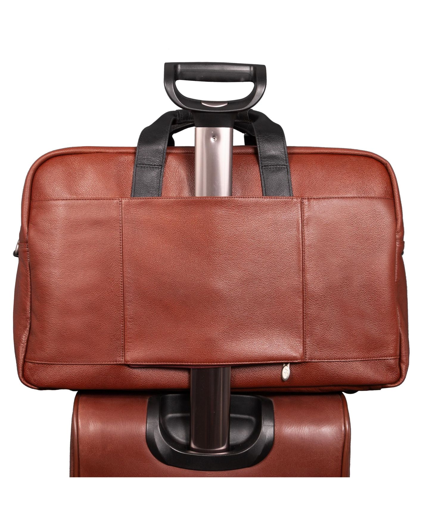 Сумка McKlein Wellington 21" Dual-Compartment Laptop Tablet Duffel, цвет: Чёрный — фото 16