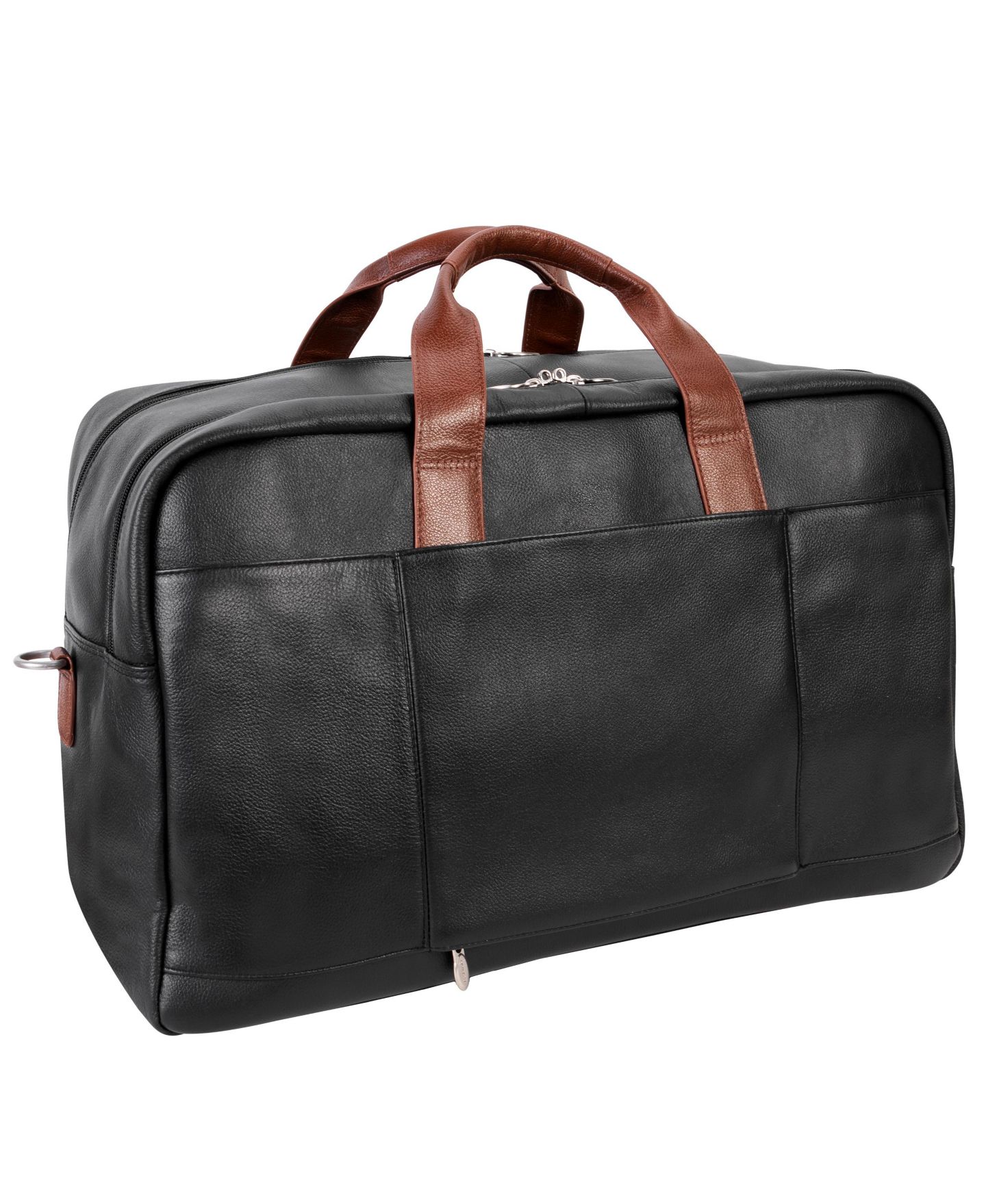 Сумка McKlein Wellington 21" Dual-Compartment Laptop Tablet Duffel, цвет: Чёрный — фото 7