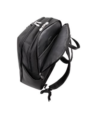 Englewood 17" Nylon Triple Compartment Laptop Tablet Weekend Backpack