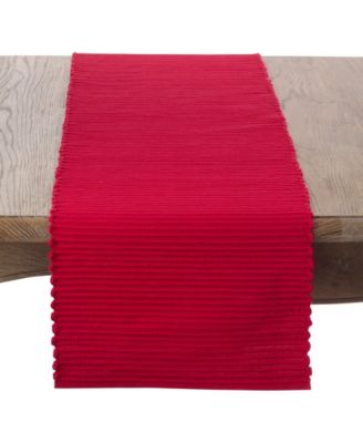 Cotton Mattor Ribbed Table Runner