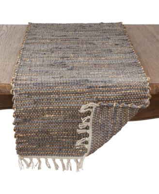 Fringed Chindi Table Runner