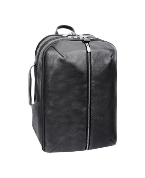 Рюкзак McKlein Englewood 17" Triple Compartment Laptop Tablet Weekend, цвет: Чёрный