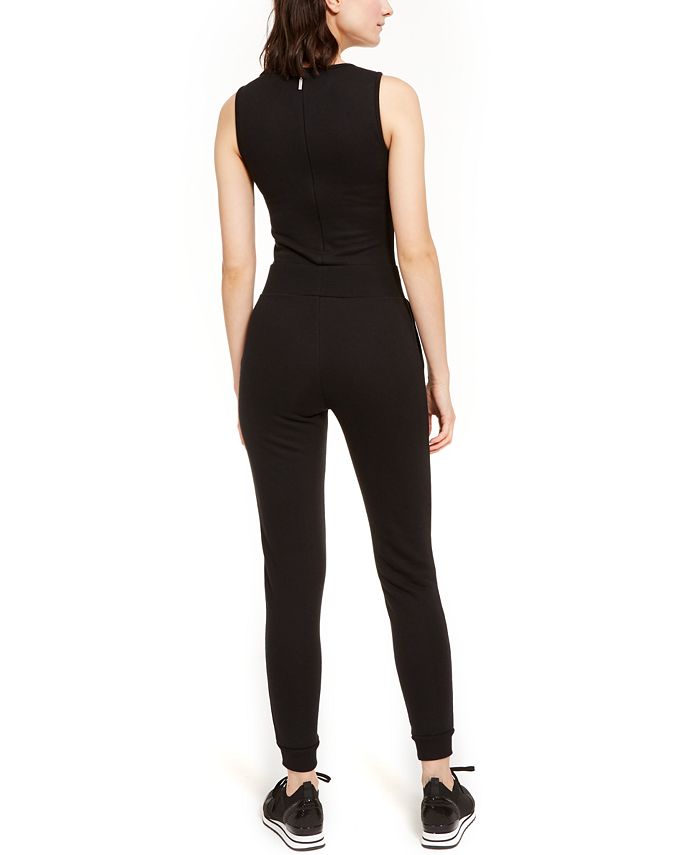 Michael Kors Logo Tie-Front Jumpsuit & Reviews - Pants & Capris - Women ...